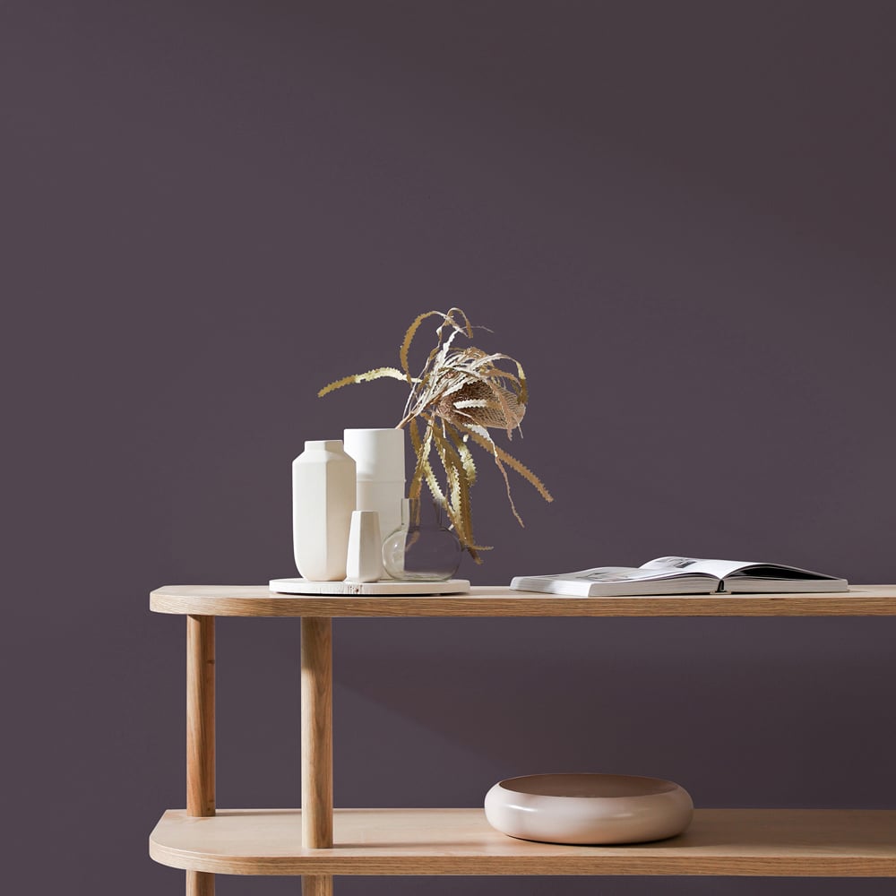 Craig & Rose Walls and Ceilings Damson Chalky Emulsion Paint 5L Image 4