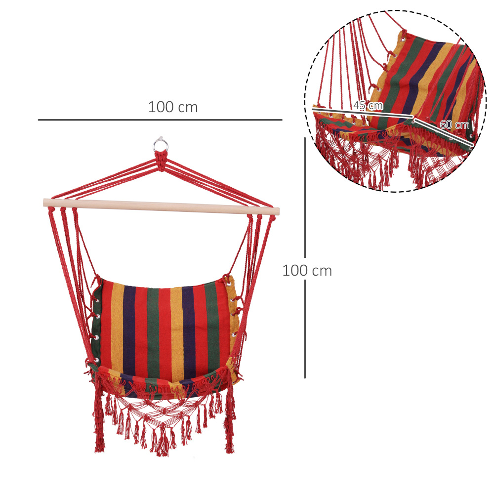 Outsunny Hammock Swing Chair Image 6