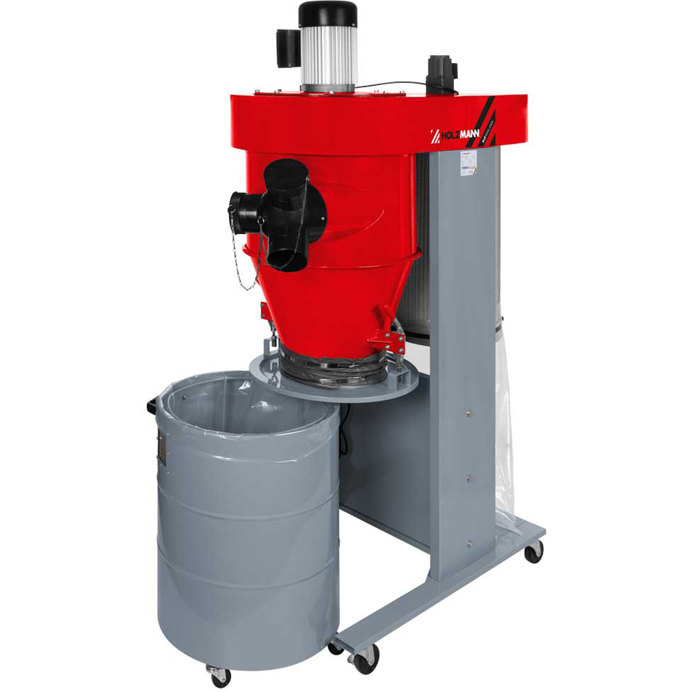 Holzmann RLE1500 230V Cyclone Dust Extractor 1900m3/h Image 3