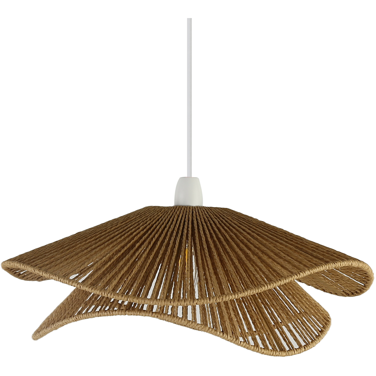 Sofia Flower Pendant - Natural Image 1