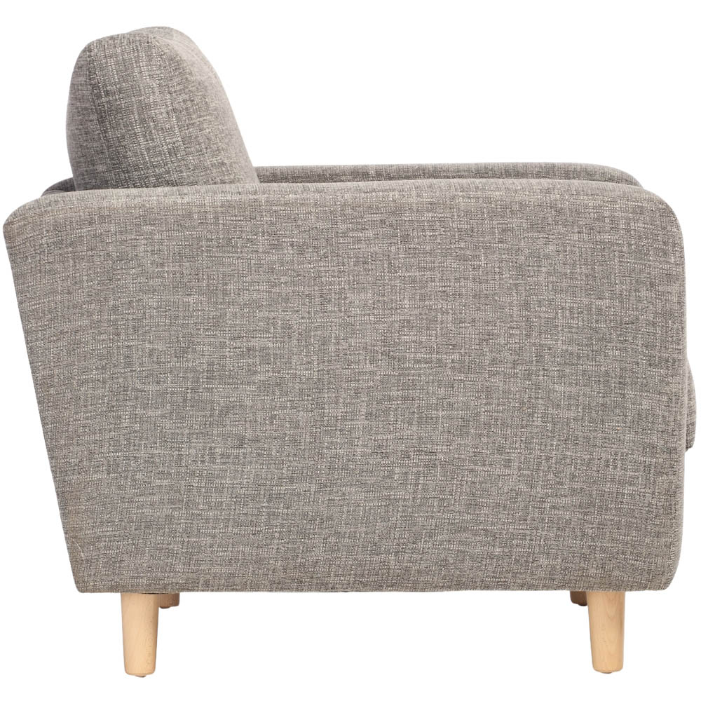 Desser Furniture Rydal Charcoal Linen Chair Image 4