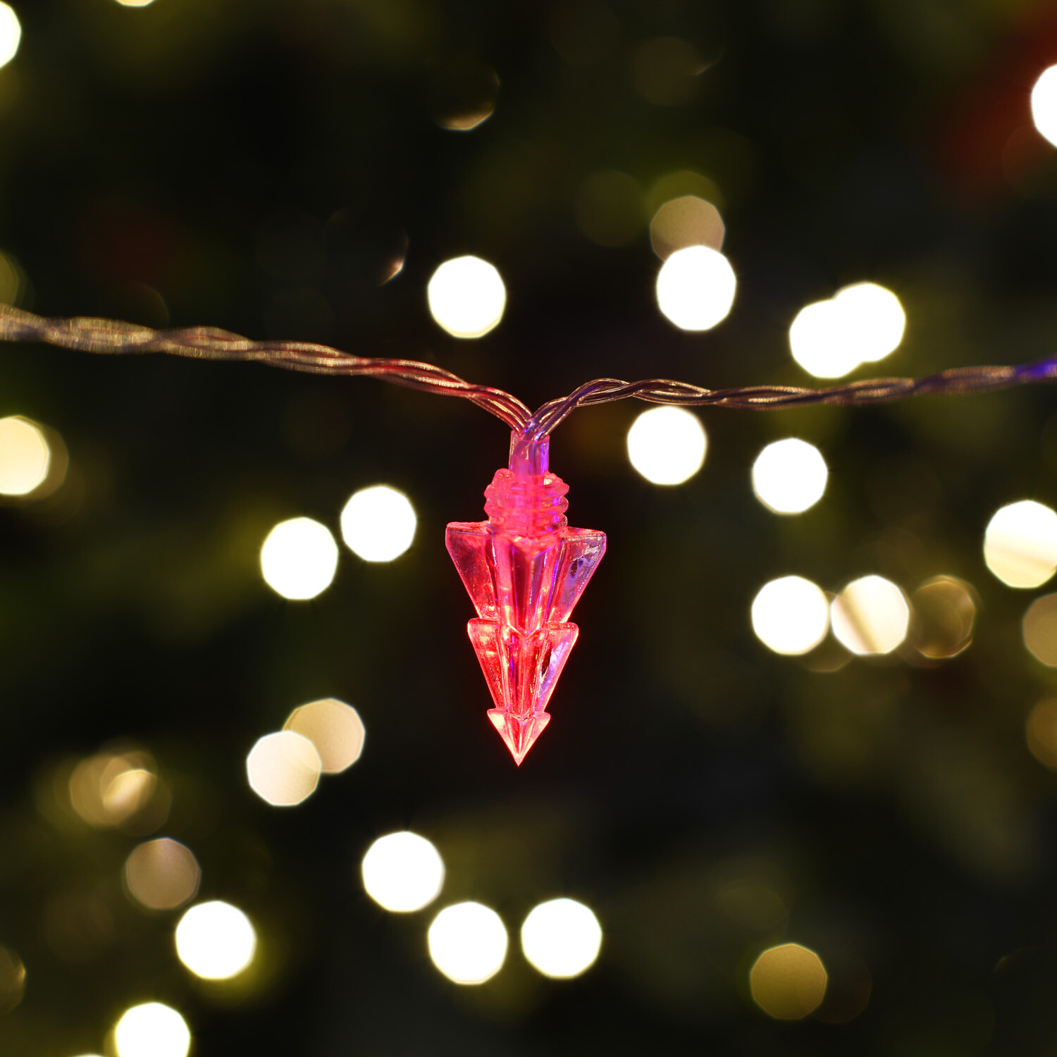 50 LED Xmas Tree StringClear Image 9