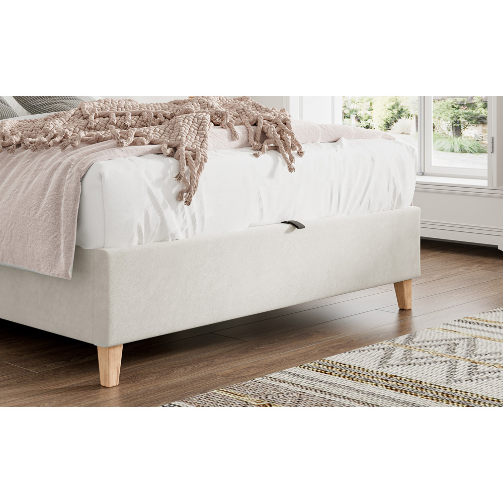 Bedmaster Rhodes Double Warmstone Velvet Ottoman Image 4