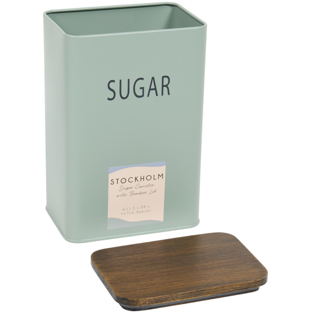 Stockholm Sugar Canister with Bamboo Lid Image 7