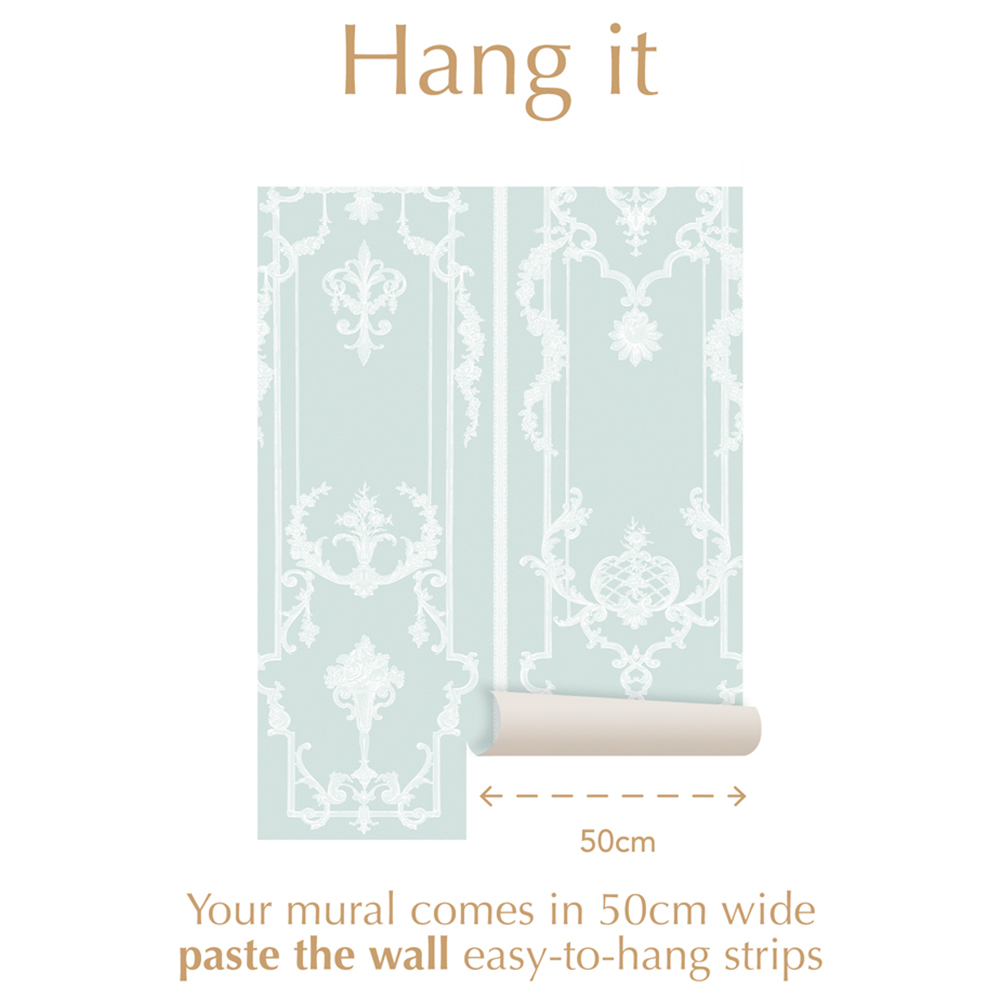 Rachel Ashwell Panel Francaise Blue Mural Image 3