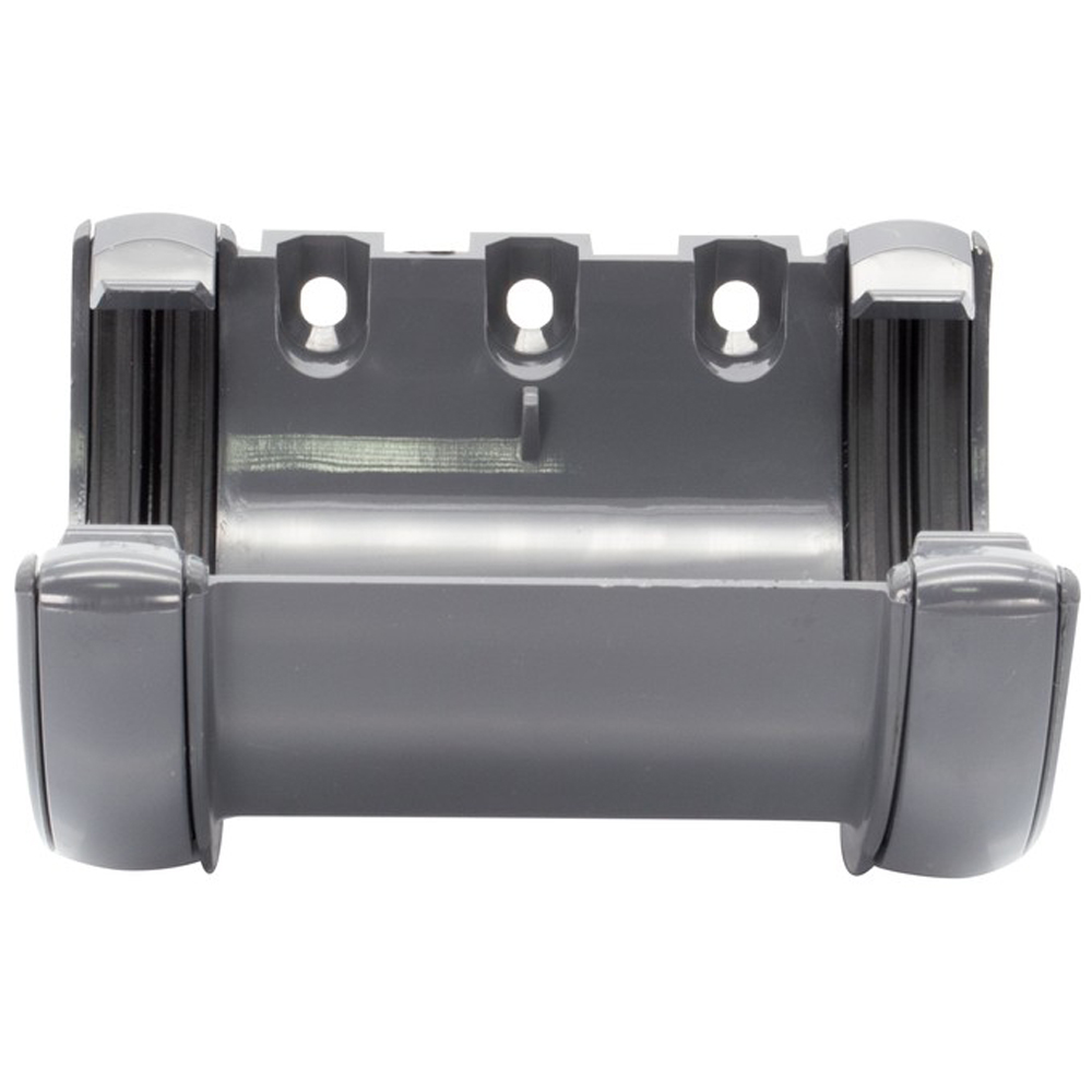 FloPlast Half Round Gutter Union Bracket Anthracite Grey 112mm Image 2