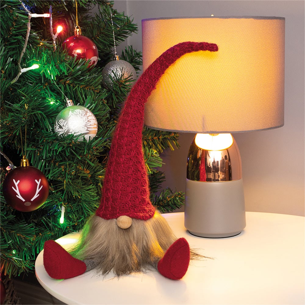 St Helens Red Gonk Christmas Decoration 43cm Image 2