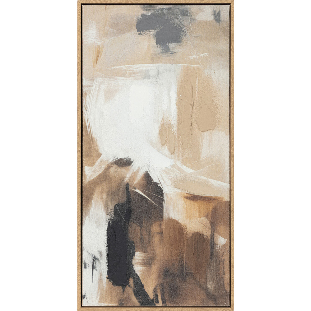 Set of 2 Hand Painted Deep Tonal Canvases Image 4