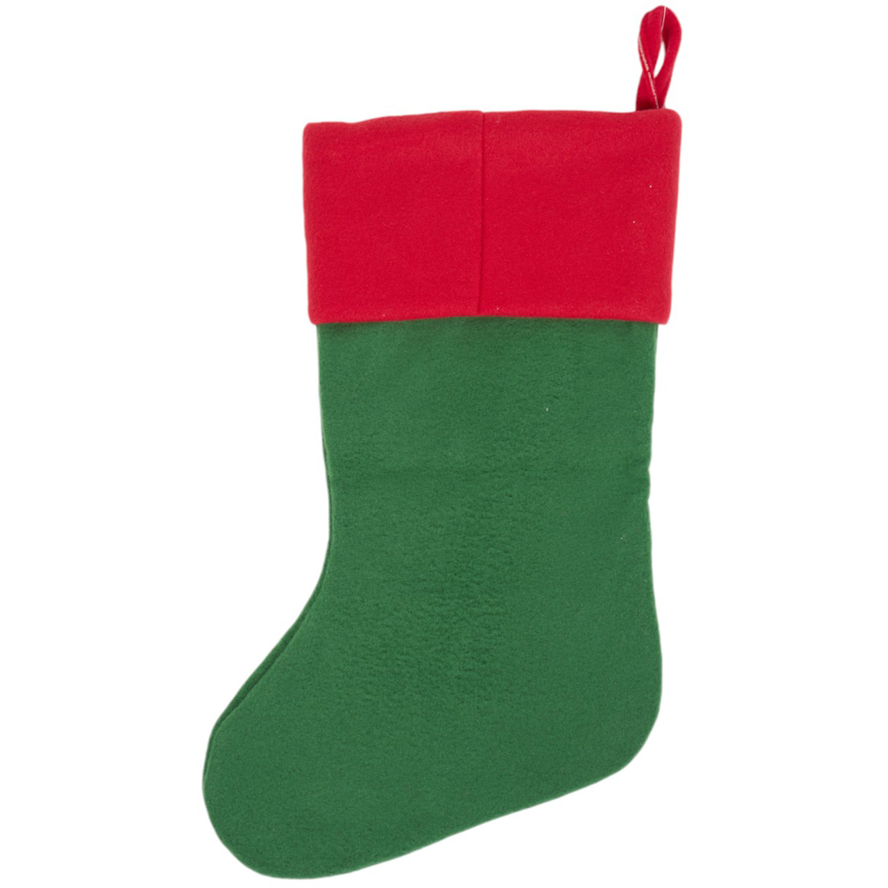 Santa / Reindeer Christmas Stocking Image 6
