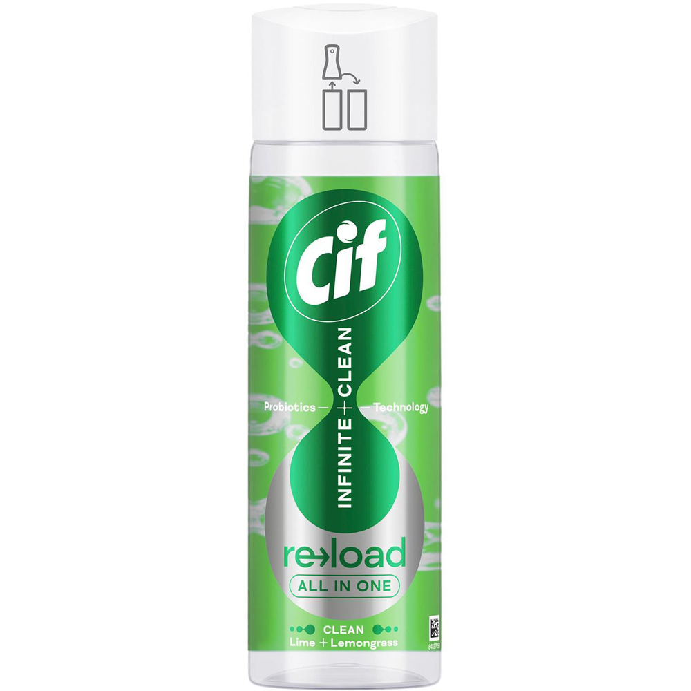 Cif Infinite Clean All in One Lime and Lemongrass Cleaner Reload 280ml ...