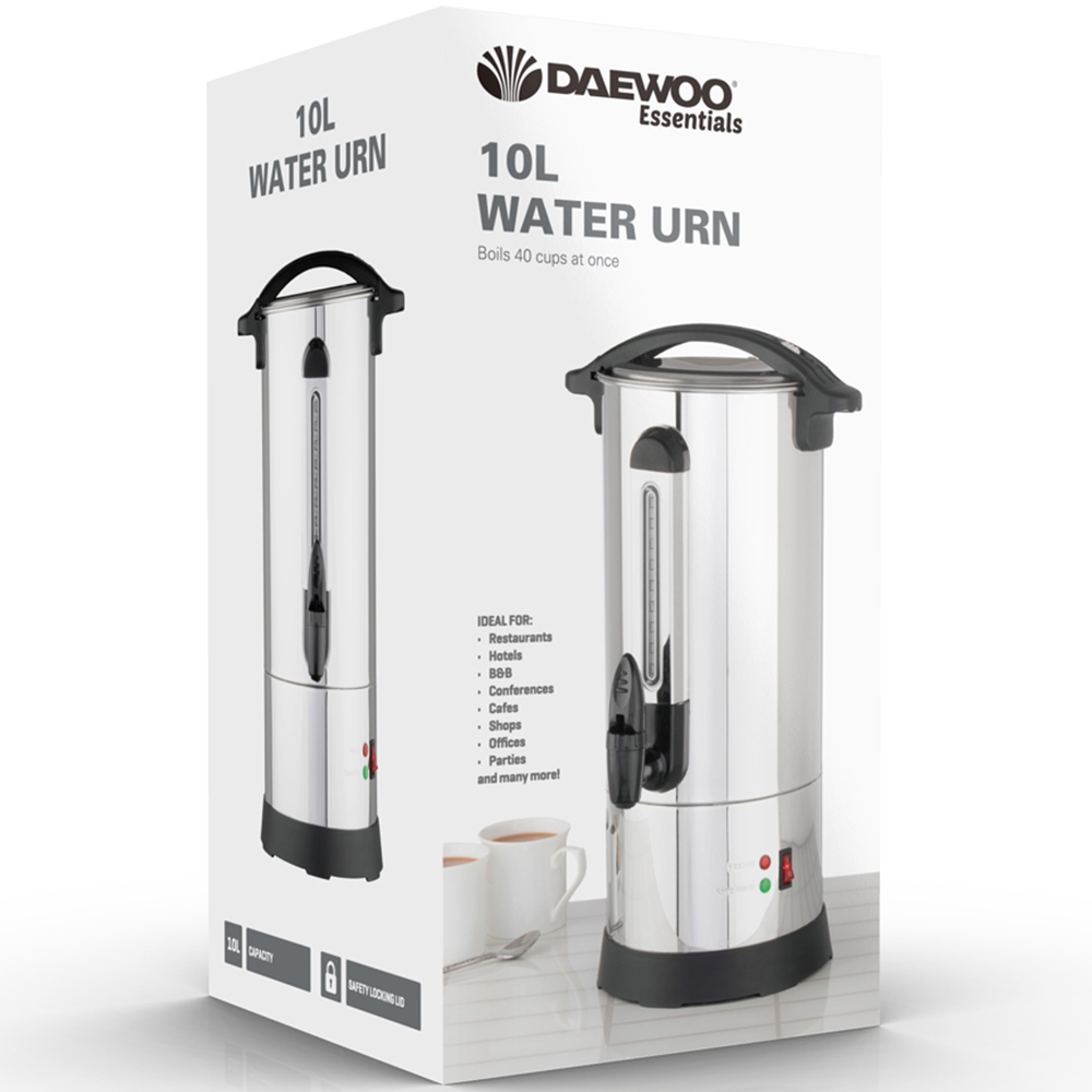Daewoo Stainless Steel 10L Water Urn Image 3