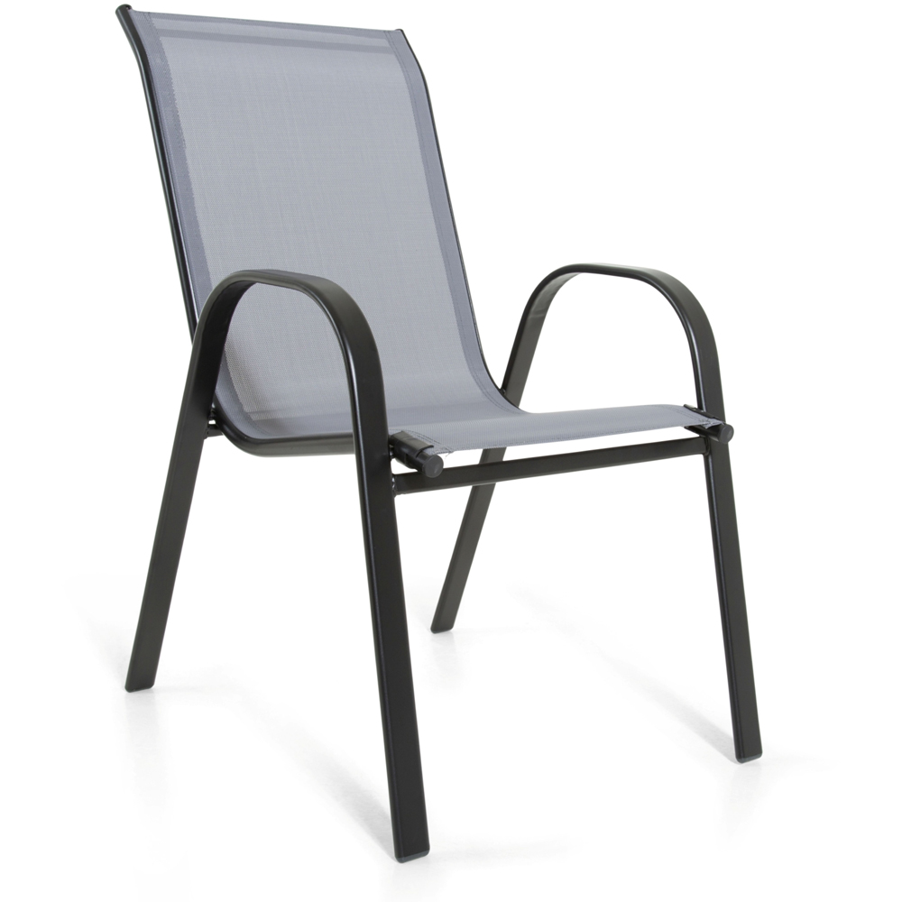 Outdoor Living Stacking Garden Dining Chair Image 2
