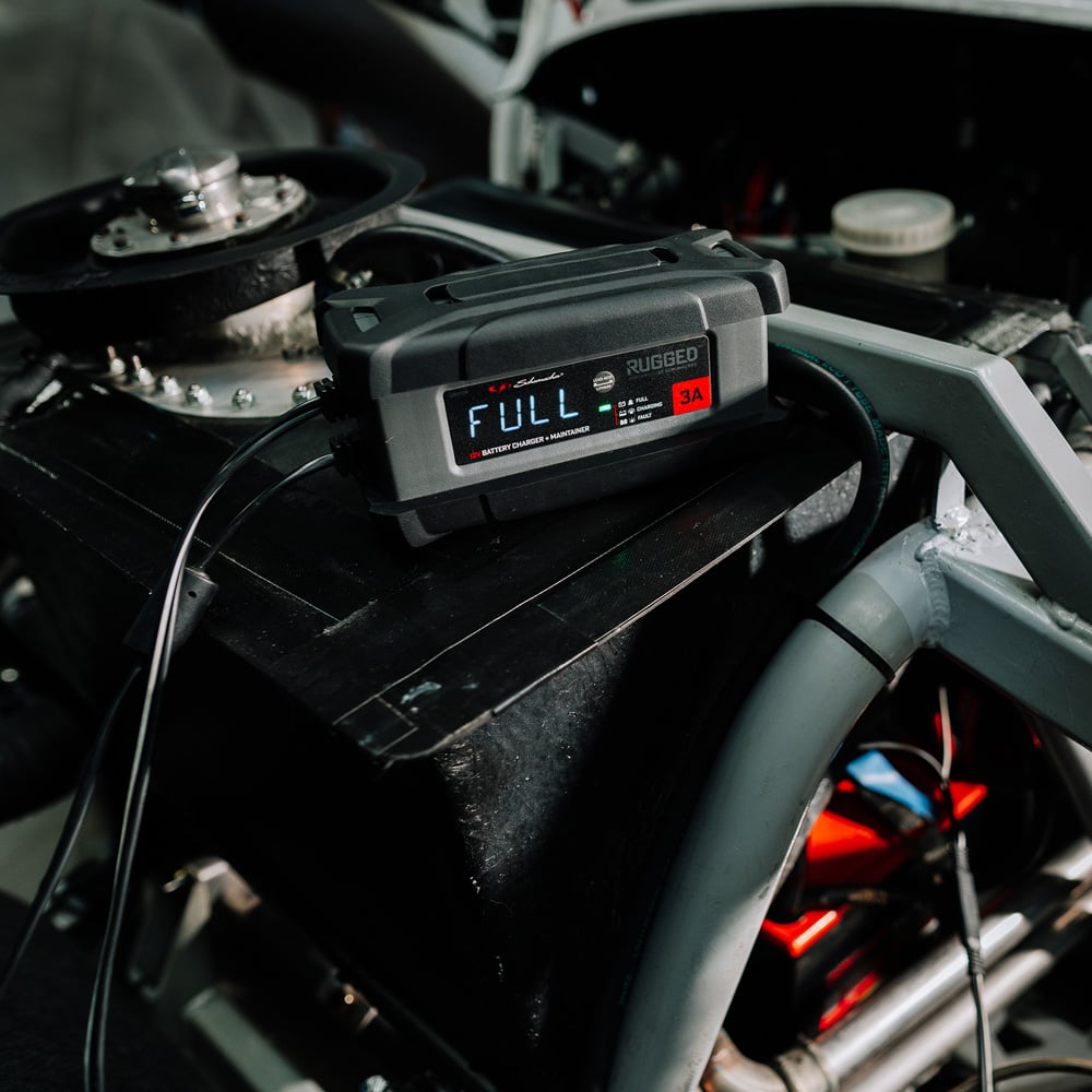 Schumacher SPX458 Rugged 12V Battery Charger with Maintainer 3A Image 2