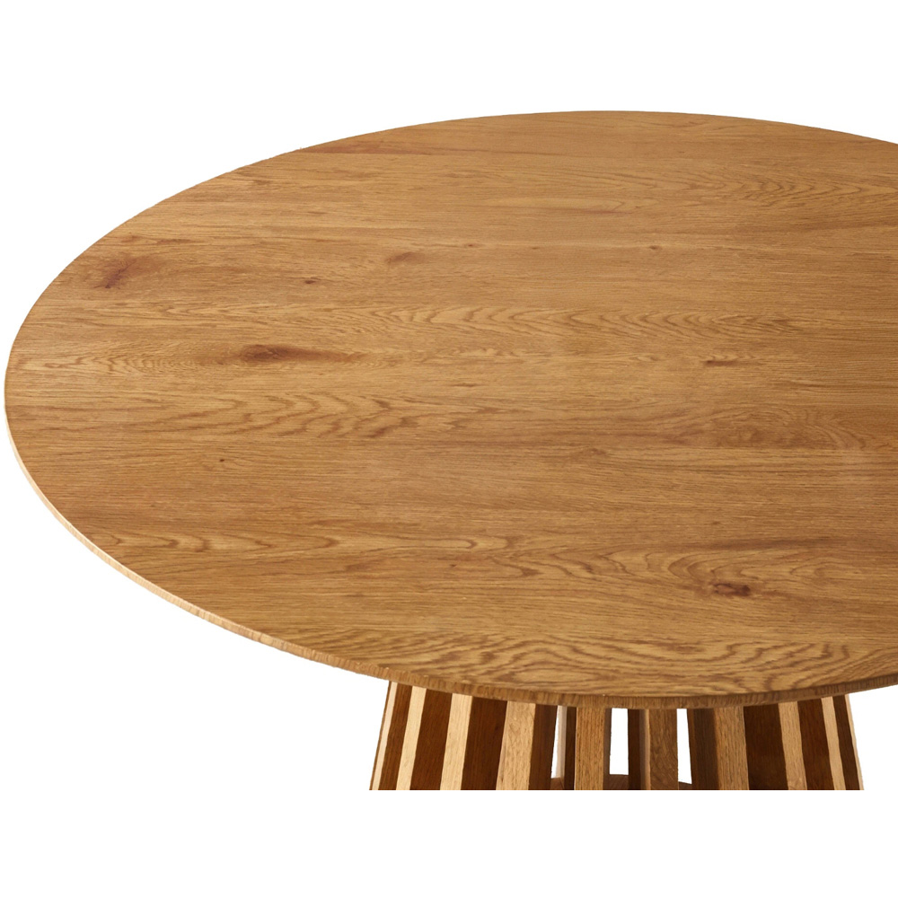Indoor Living Kayci Oak 4 Seater Dining Table Image 3