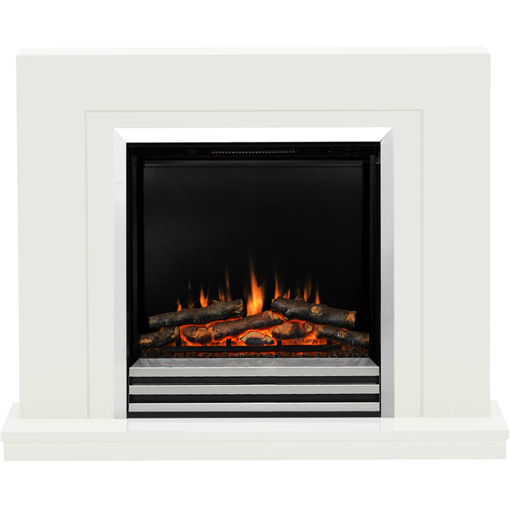 Colby Soft White Timber Electric Suite 38 inch Image 3