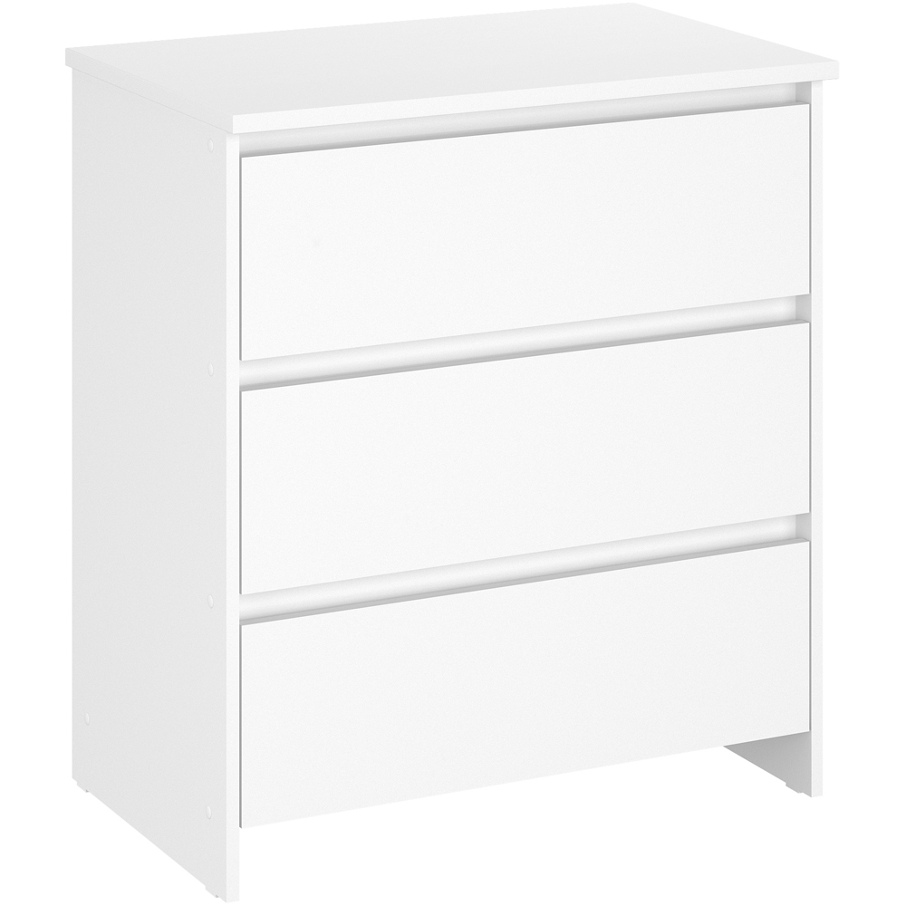 Kudl 3 Drawer White Baby Changing Table Image 3