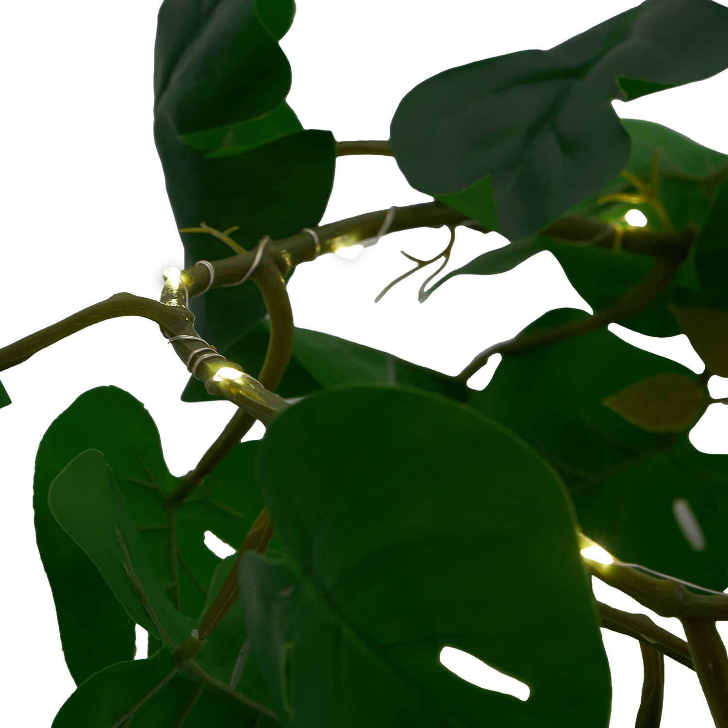 Green Leaf String Light - Warm White Image 9