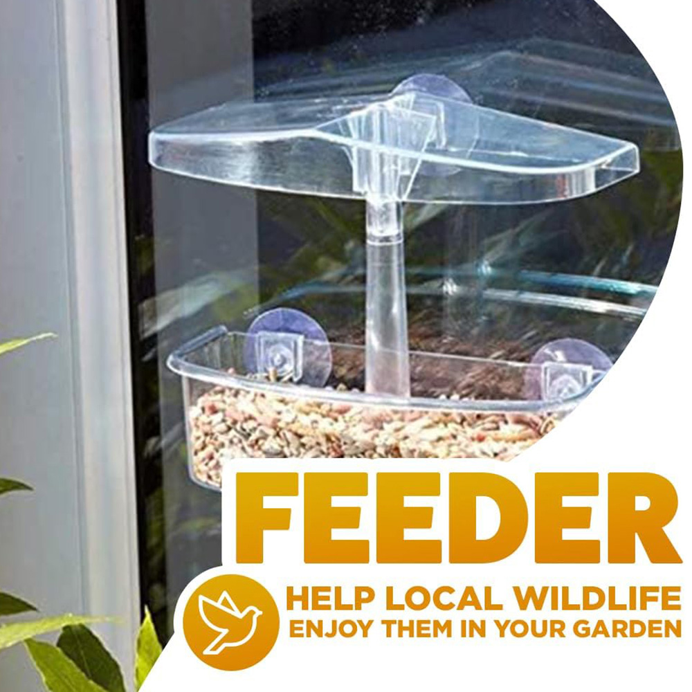 Marco Paul Perpex Window Bird Feeder 2 Pack Image 5