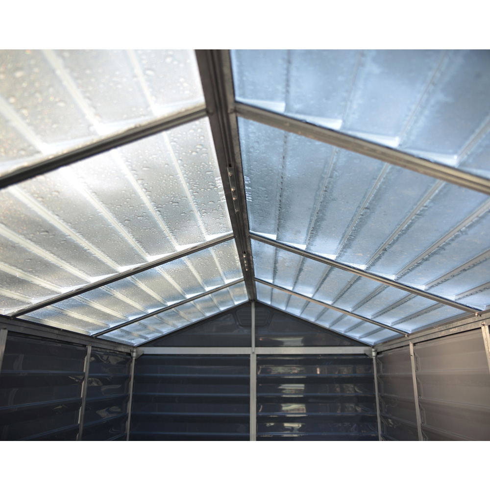 Palram Canopia Skylight 6 x 3ft Dark Grey Garden Shed Image 3