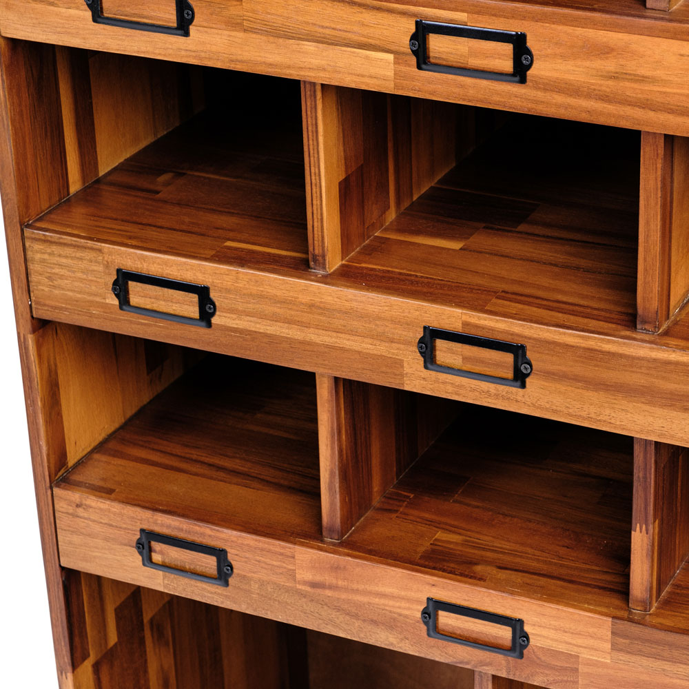 Charles Bentley Charnwood Large Wooden Shoe and Boot Locker Image 4