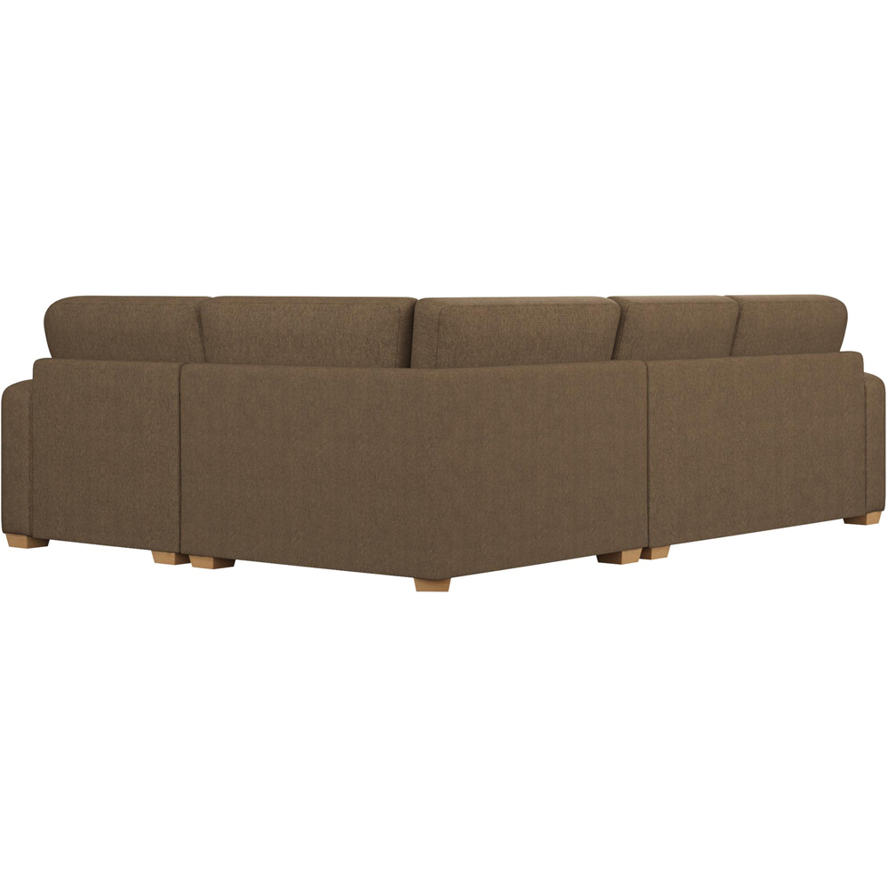 Theadford 3 Seater Venice Nutmeg Fixed Back Right Hand Corner Sofa Image 3