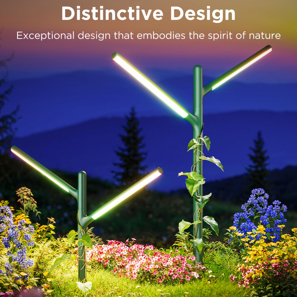 Govee RGBICWW LED Smart Garden Stake Light 2 Pack Image 6
