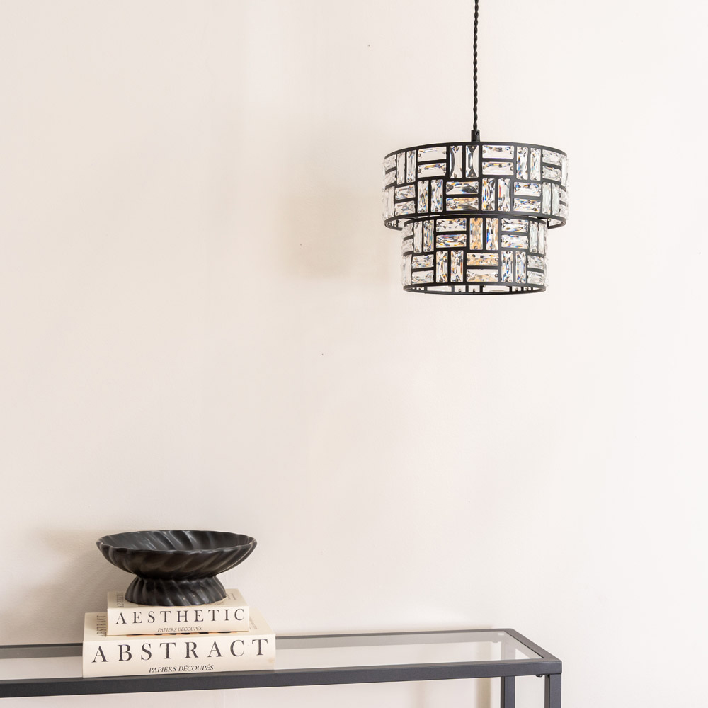 ValueLights Elise Black Easy Fit Shade 2 Pack Image 4
