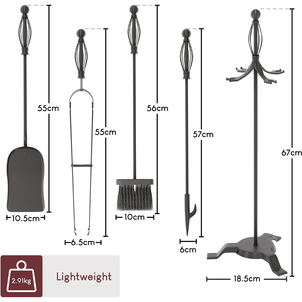 Fire Vida 5 Piece Darton Companion Set Image 6