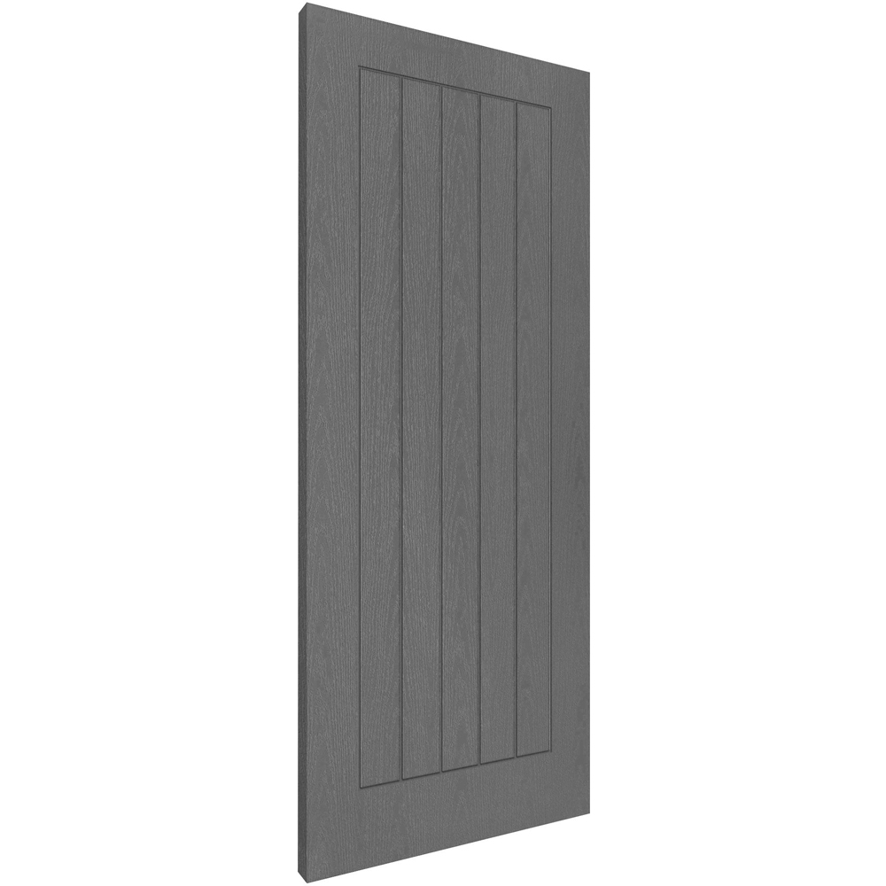 Farley Ash Grey Fully Finished Solid Internal Door 1981 x 610 x 35mm Image 3
