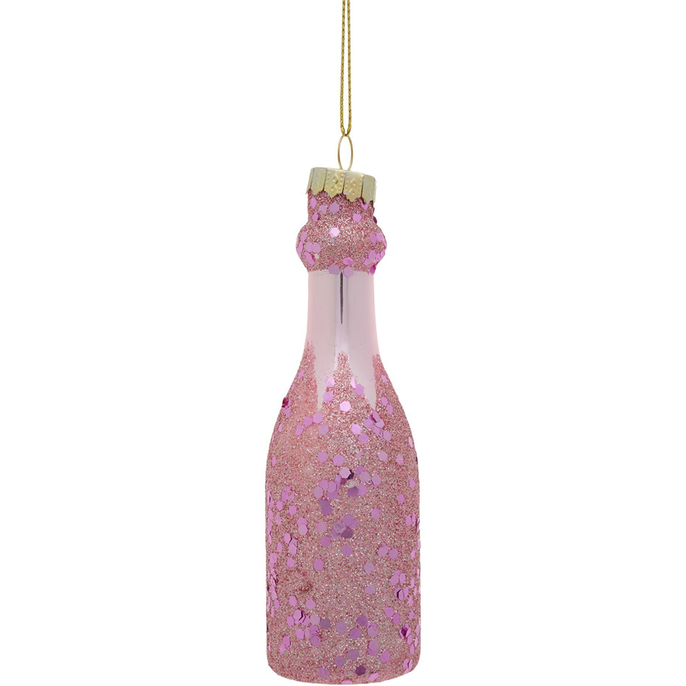 The Christmas Gift Co Girls Night Glass Tree Decoration 2 Pack Image 2