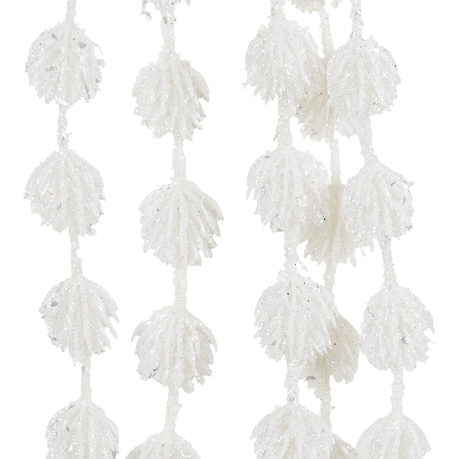 Glitter Thistle Spray Decoration Image 3