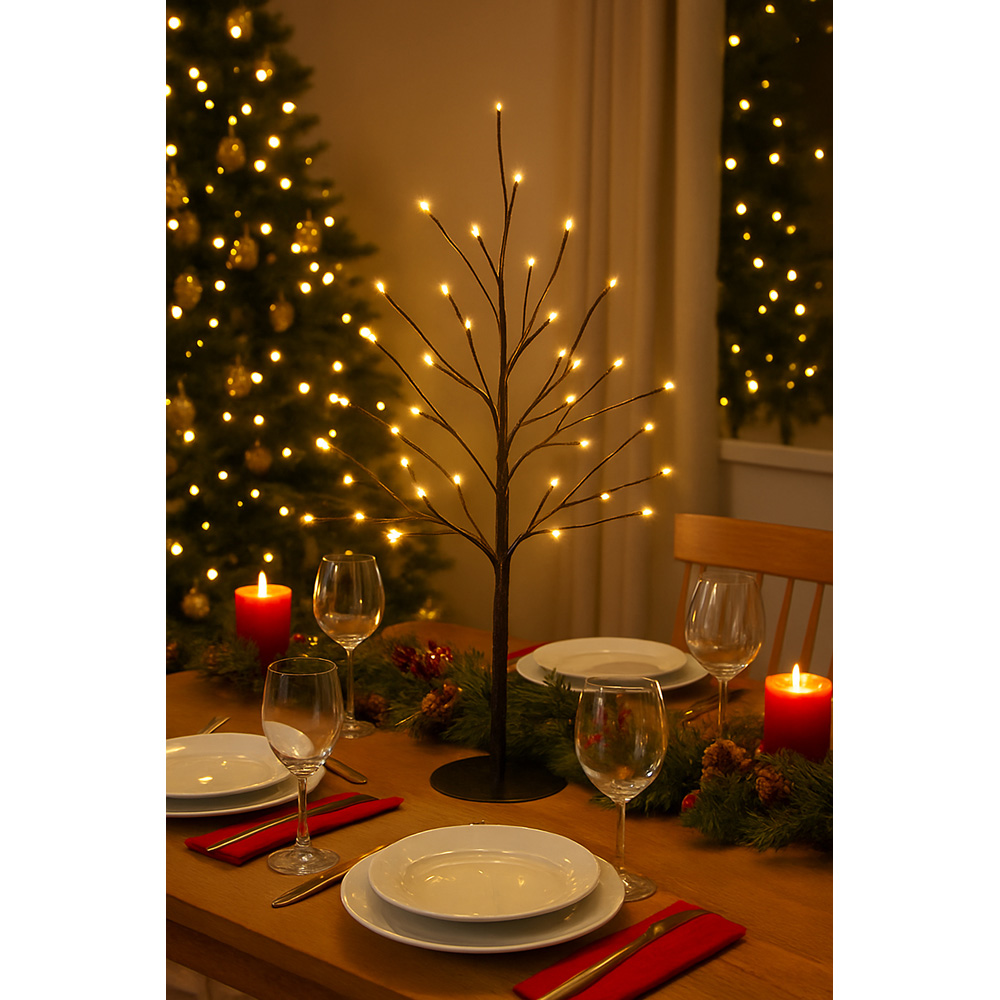 Marco Paul Warm White LED Autumn Pre-Lit Twig Tree 45cm Image 7