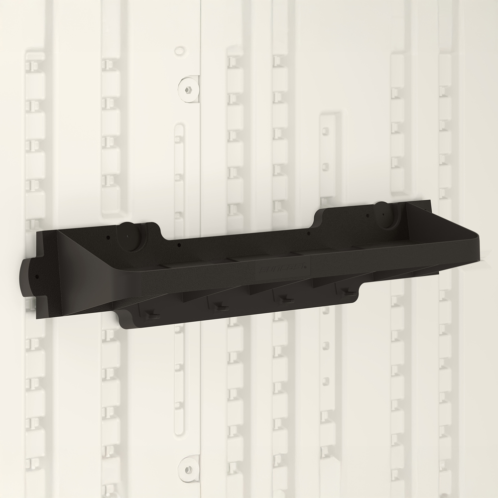 Suncast 2 Piece Extra Deep Shelving with Hooks Set Image 4