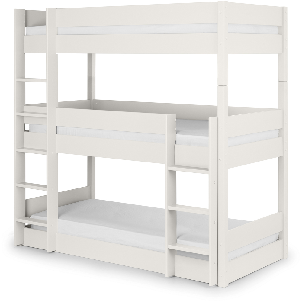 Julian Bowen Trio Surf White Triple Sleeper Bunk Bed Image 3
