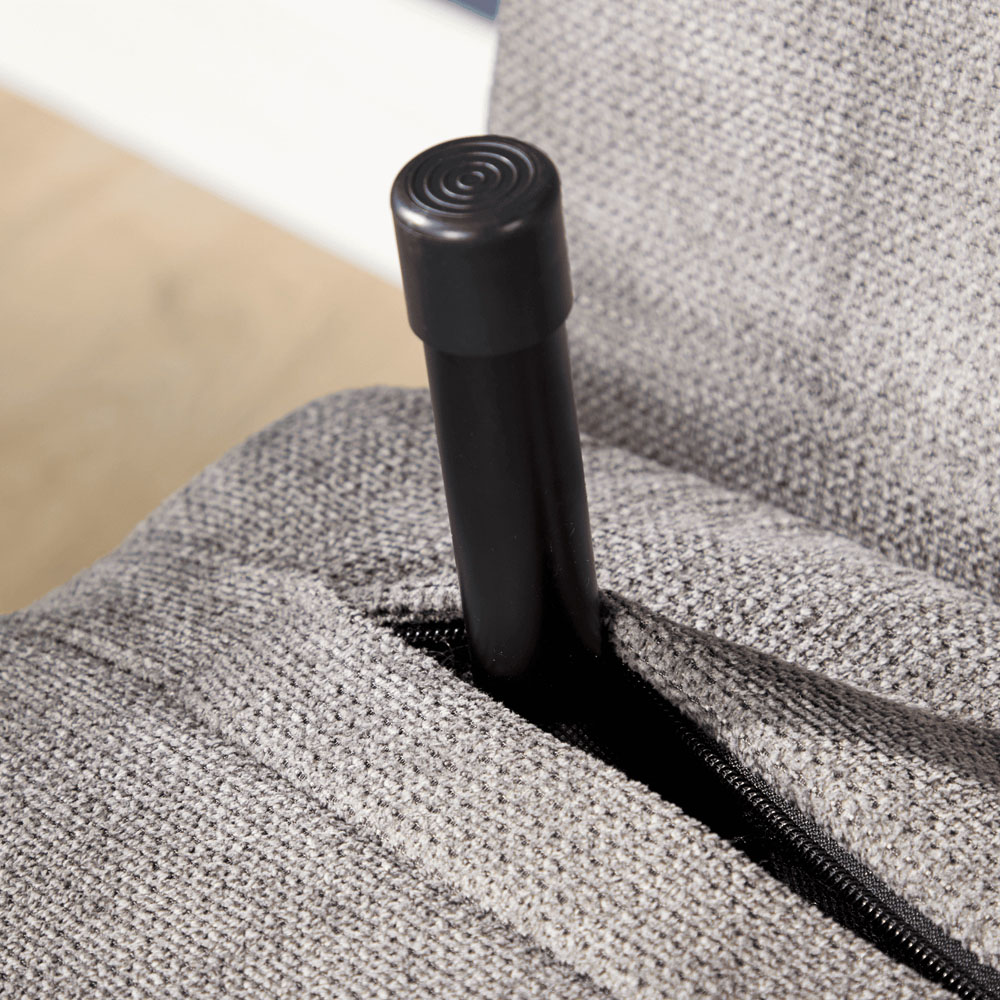 Home Source Lorena Single Grey Sofa Bed Image 5