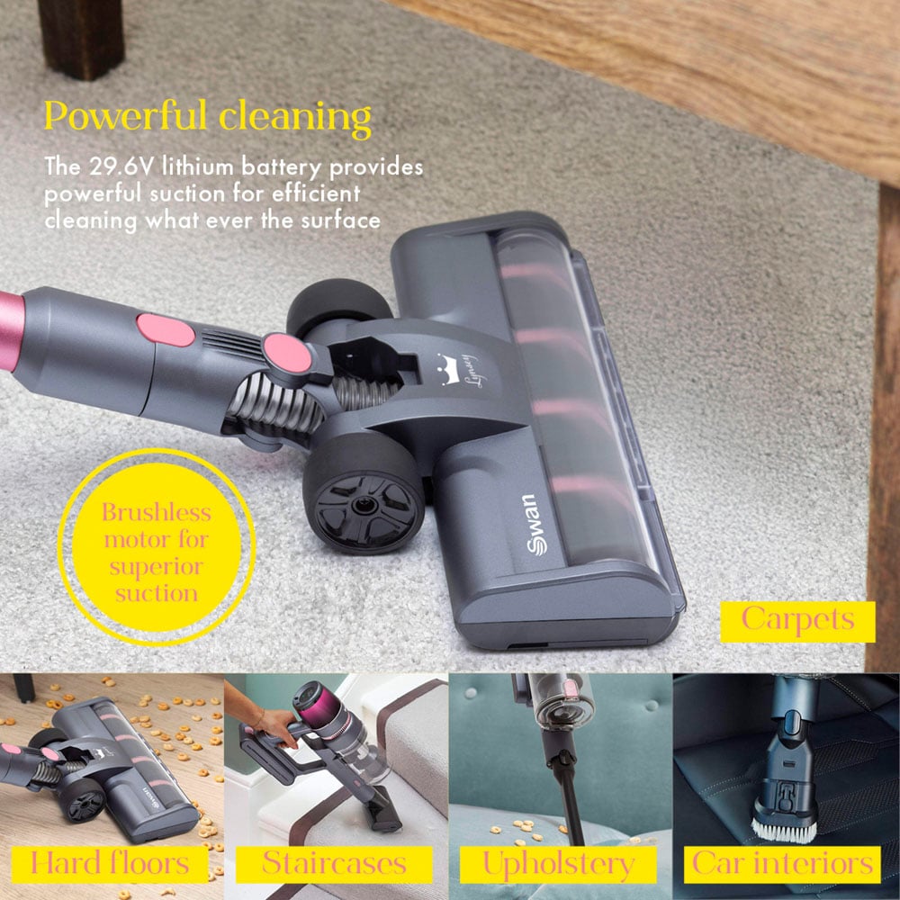 Lynsey Queen of Clean SC15825QOC Cordless Stick Vacuum Cleaner 29.6V Image 5