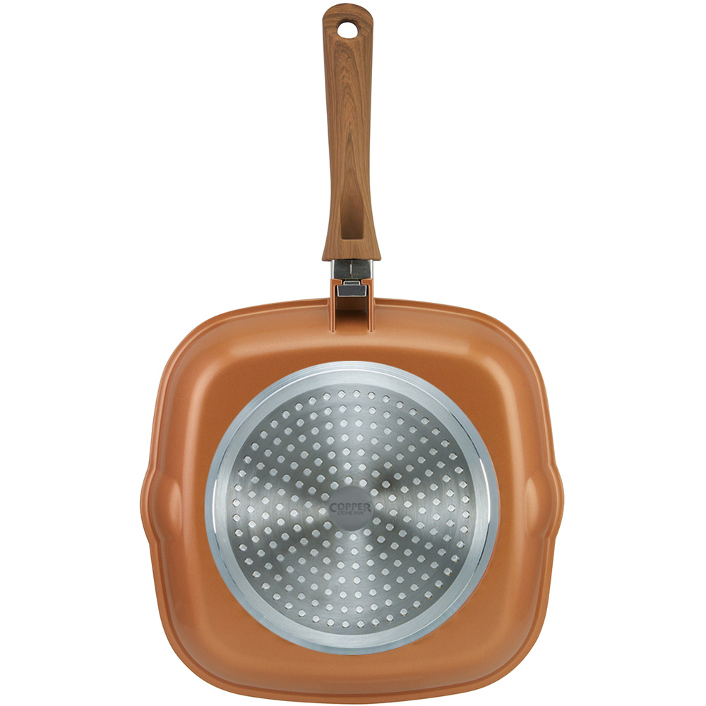 JML Copper Stone Non Stick Griddle Pan Image 2