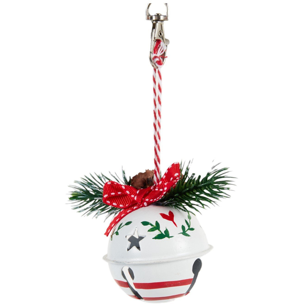 Set of 3 Holly Bells Image 3