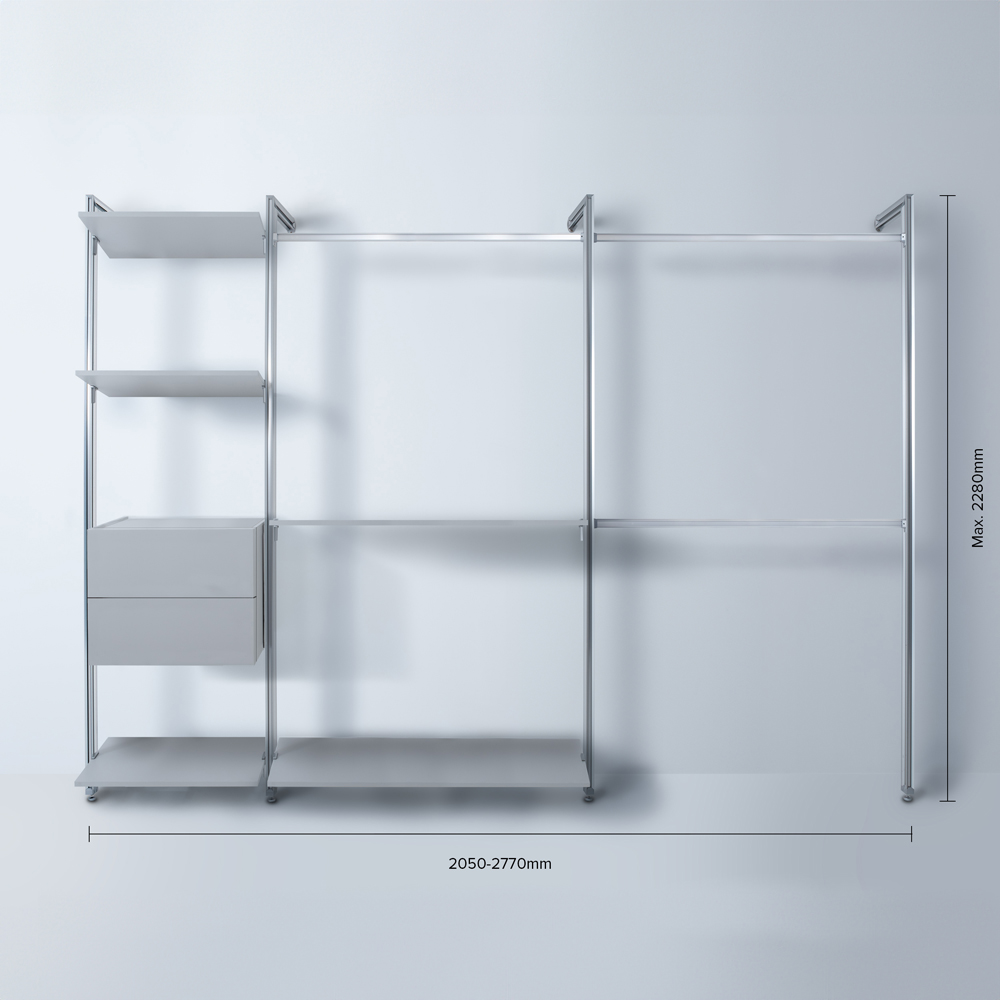 Spacepro Retail Relax Wardrobe Interior Kit 6 Image 8