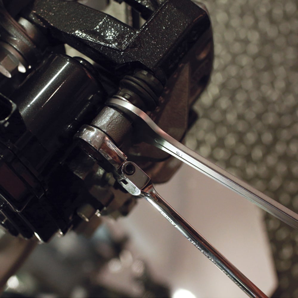 Laser 6 Piece 6-17mm Ultra Thin Open Ended Spanner Set Image 2