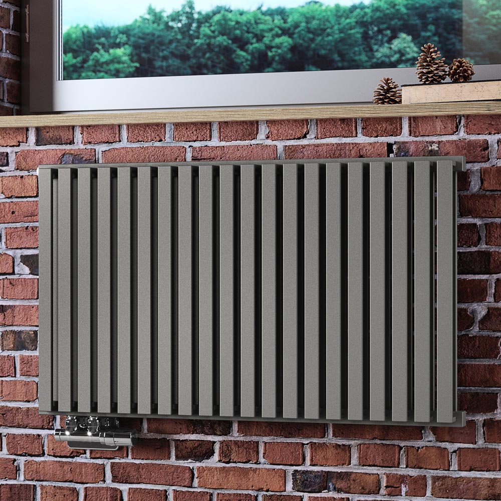 Terma Nemo 3028 BTU Metallic Stone Radiator 530 x 915mm Image 2
