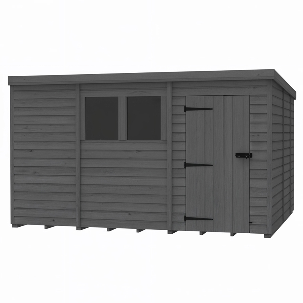 Foreverspaces 11 x 8ft Composite Board Pent Garden Shed Image 2
