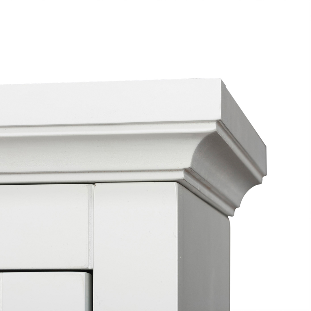 Teamson Home St. James 2 Door White Removable Wall Cabinet Image 6