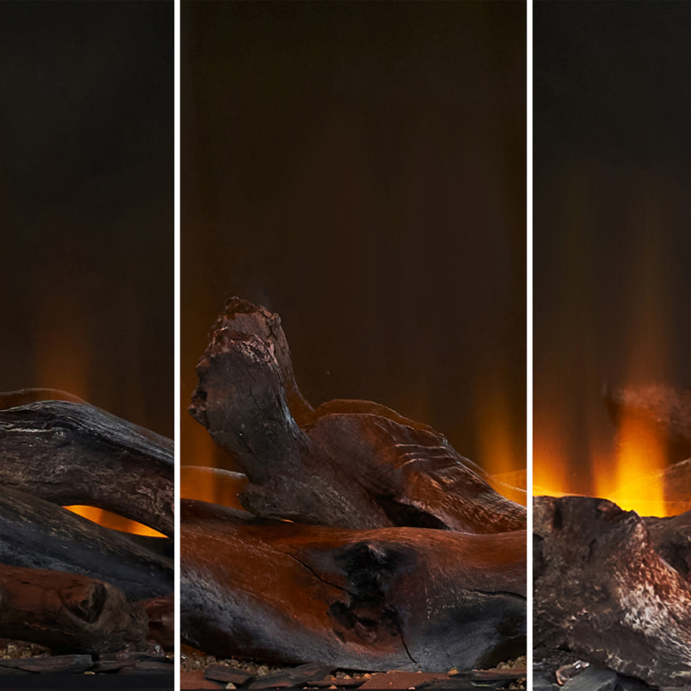 Acantha Ignis Fully Inset Media Wall Electric Fire 1500W Image 5