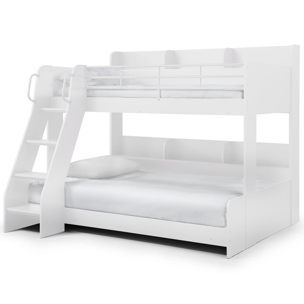 Julian Bowen Domino White Triple Sleeper Bunk Bed Image 3