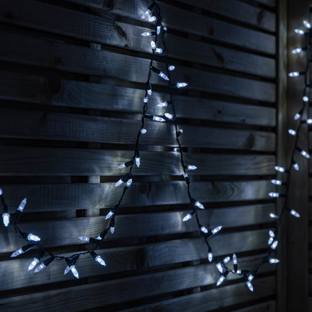 Samuel Alexander 300 White LED Multi-Function Fairy Cap Green String Light 7.5m Image 6