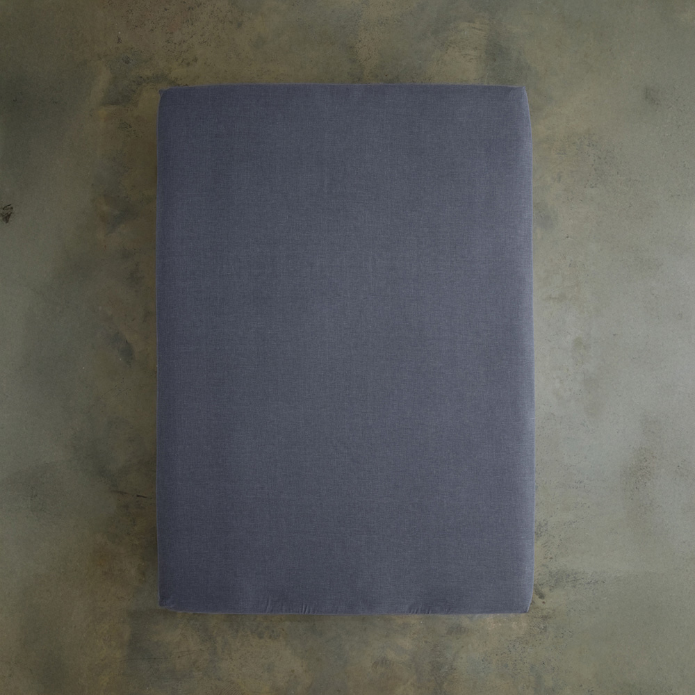 Deyongs Southwick Super King Size Navy Fitted Sheet Image 2