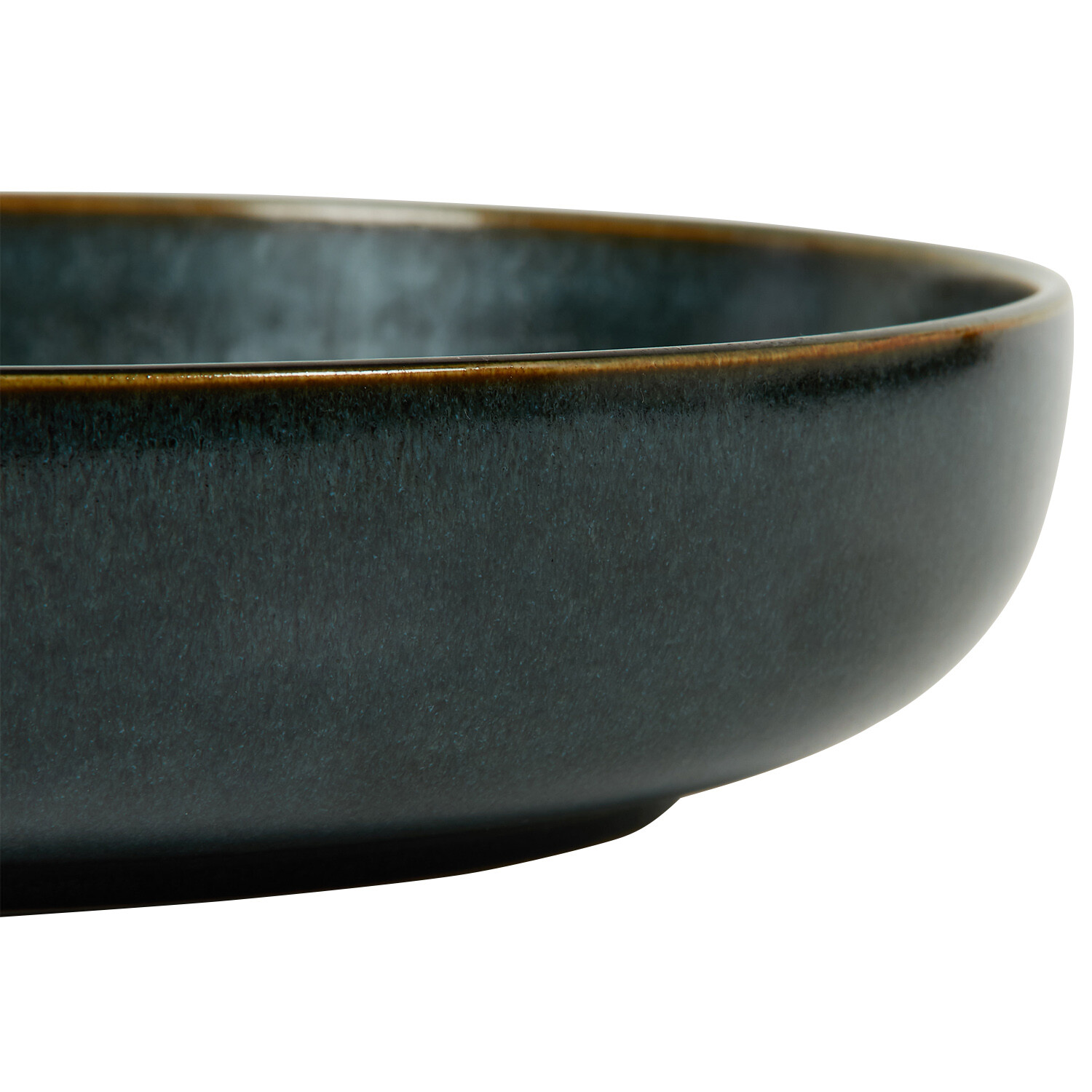 Ayano Reactive Glaze Pasta Bowl - Dark Blue Image 2