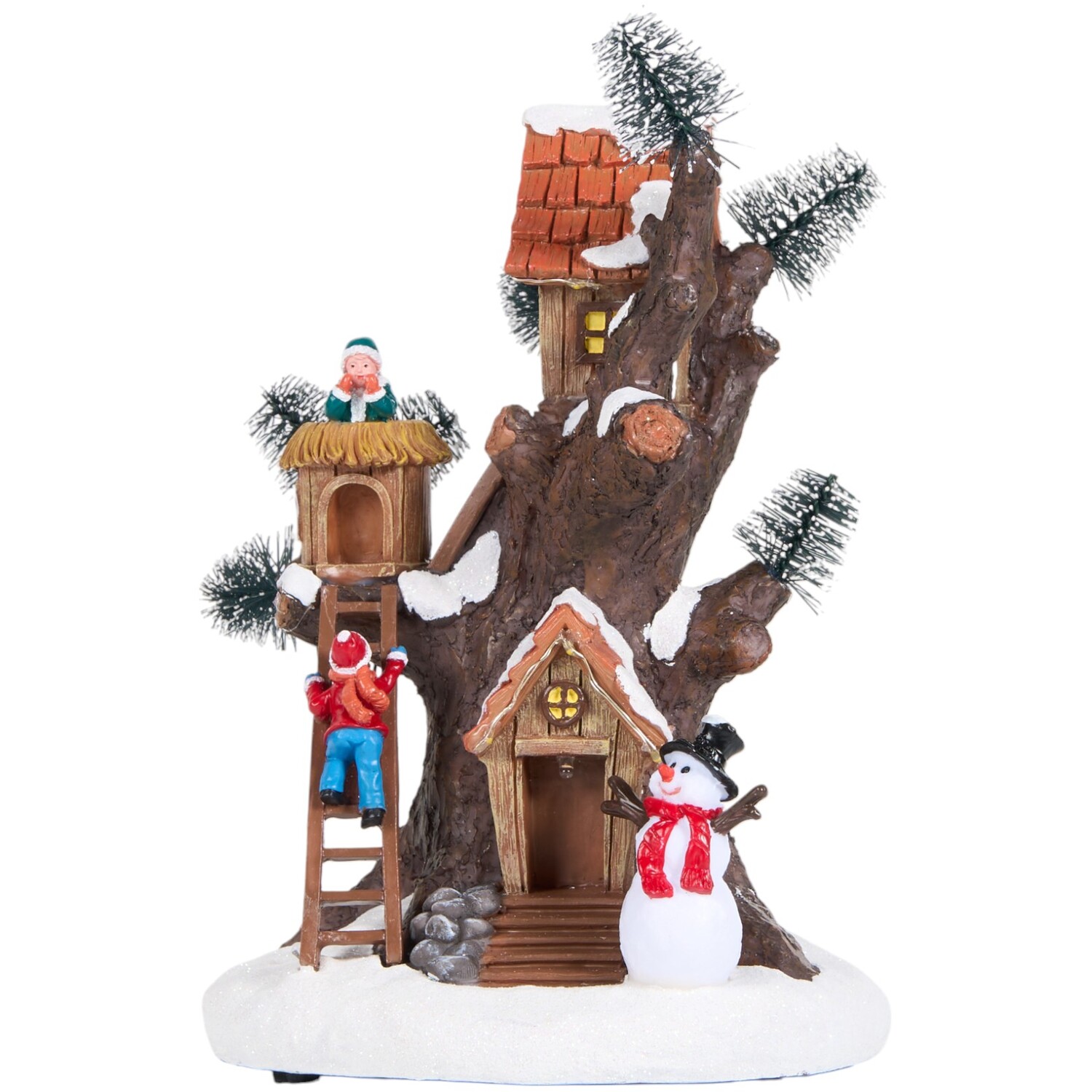 Festive Tree House Scene Image 3