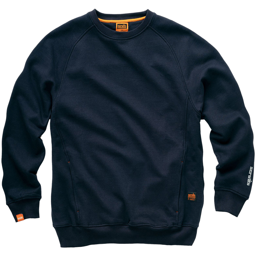 Scruffs Eco Worker Sweatshirt S Navy Image 1